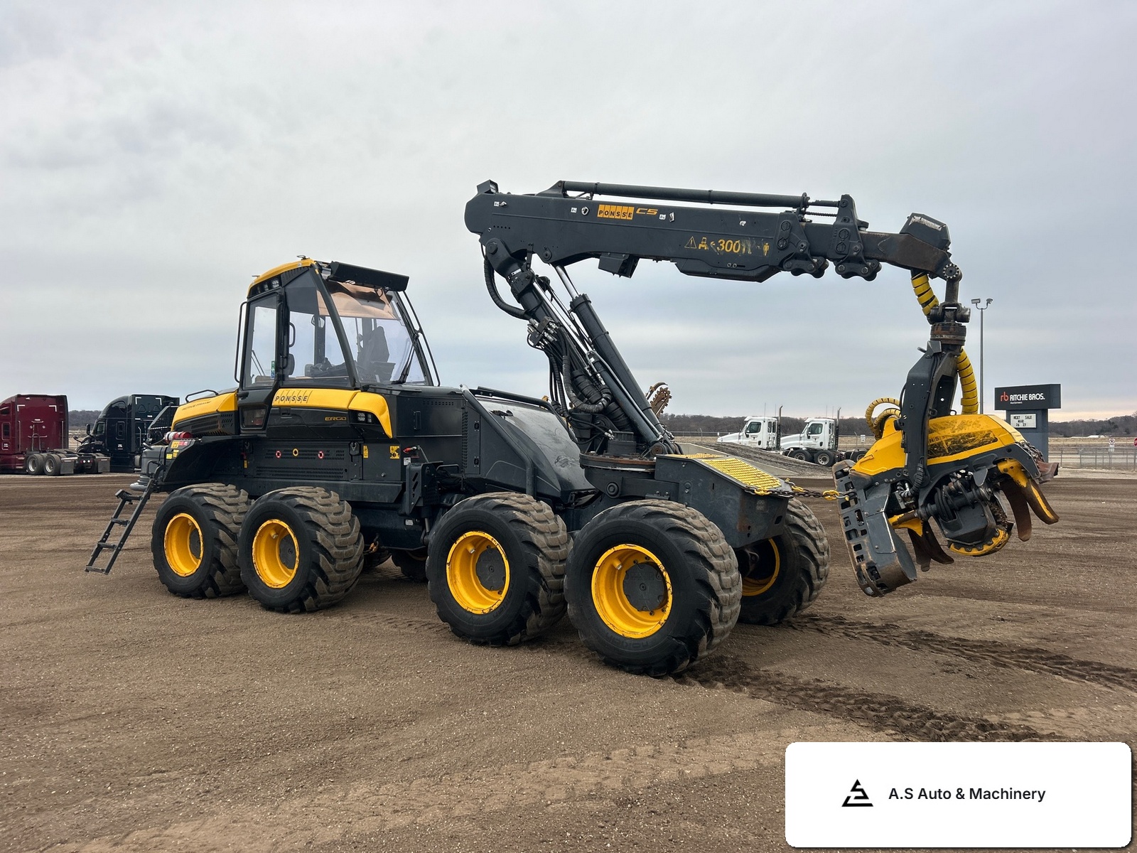 Gebruikt Ponsse Ergo AF 8W 2022 forestry harvesters te koop, 5,726h
