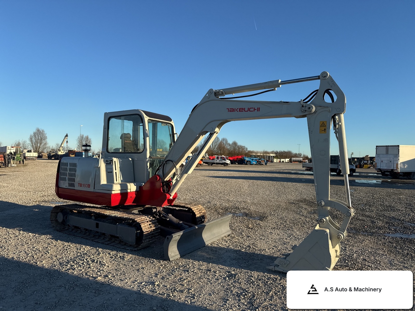 Gebrauchte Takeuchi TB160C 2013 minibagger zu verkaufen, 4,598h