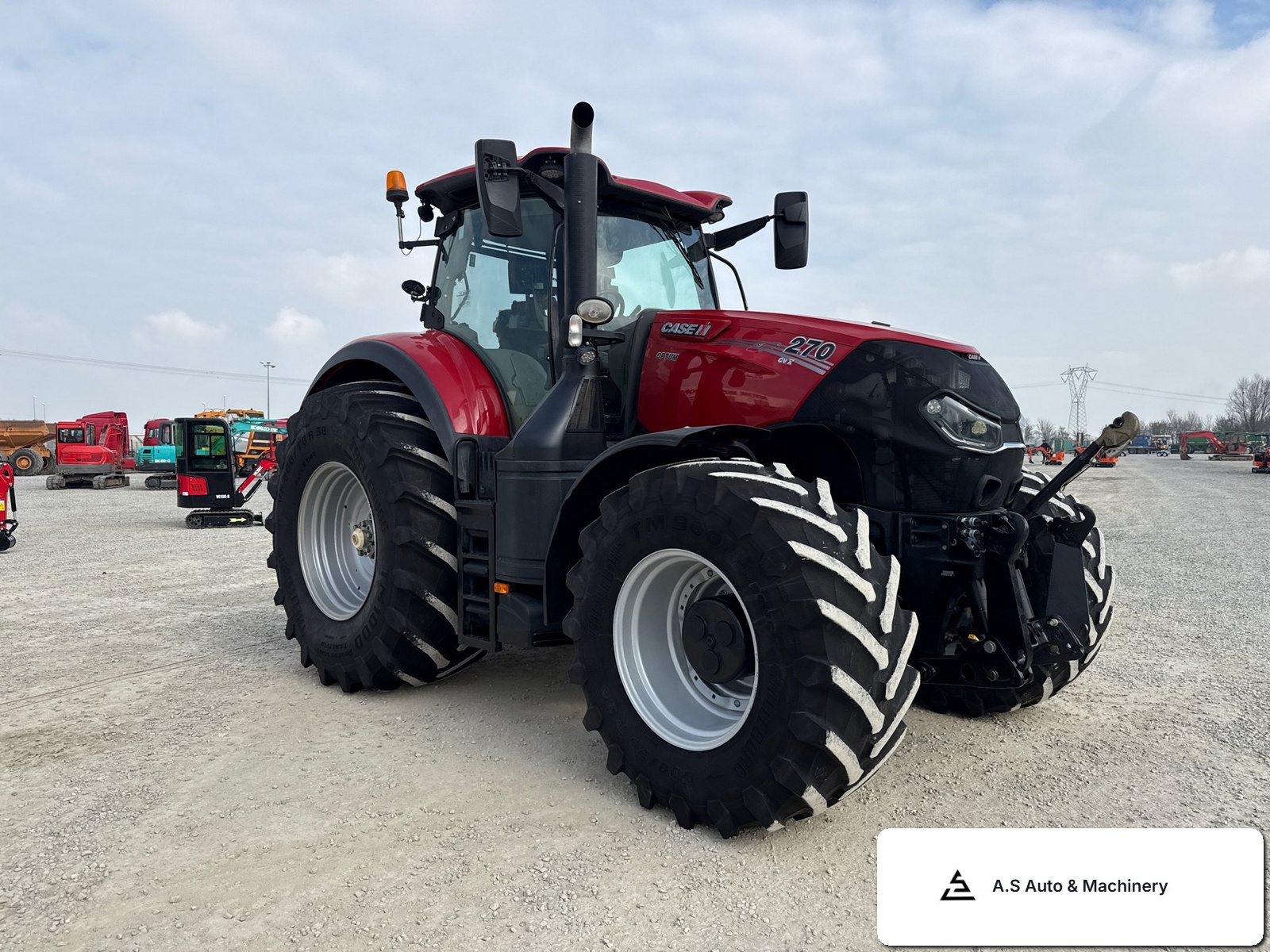 Usato Case IH Optum 270CVX 2020 trattori sopra 100cv in vendita, 4,885h