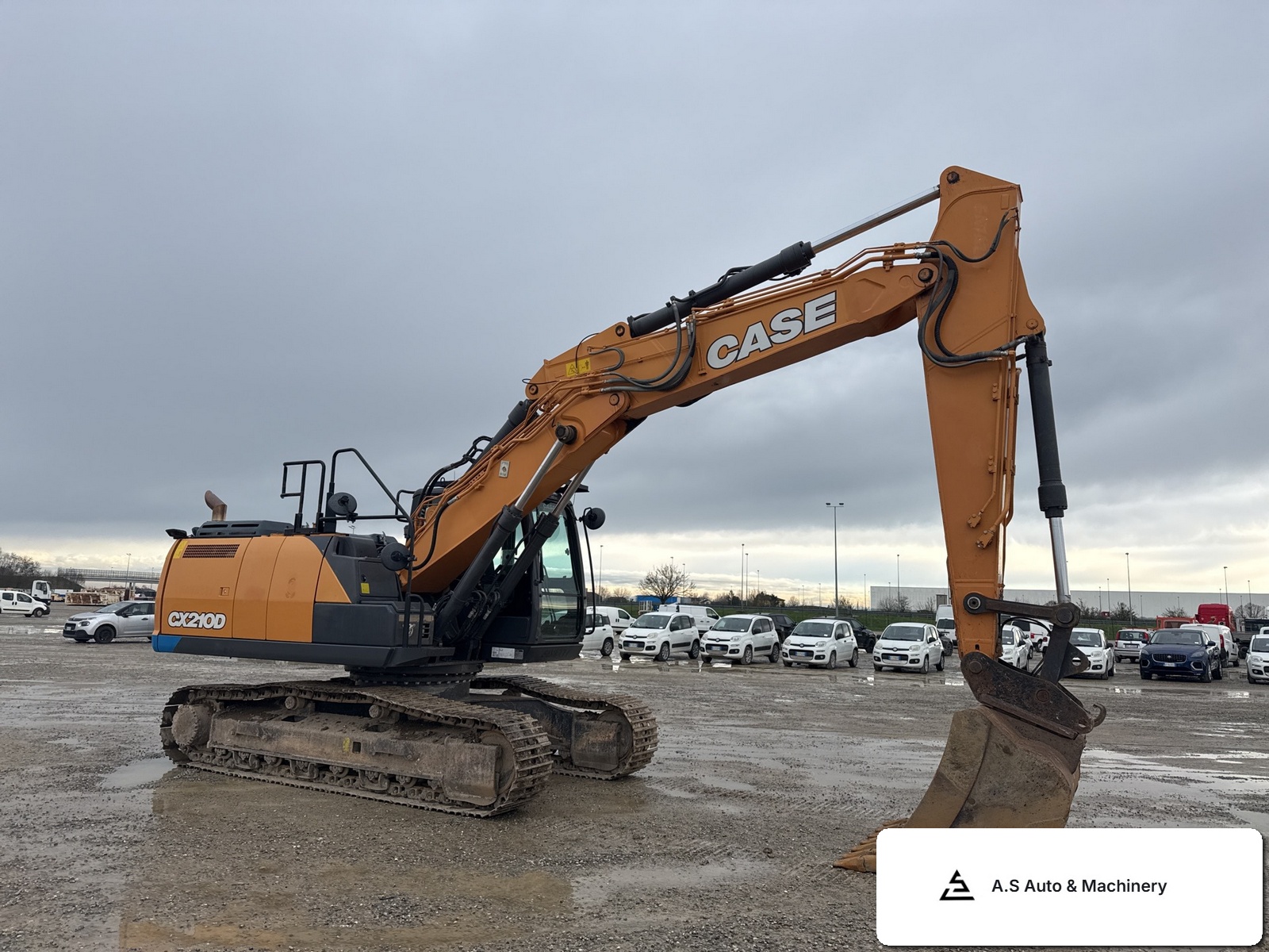 Utilaj Case CX210D 2017 excavatoare pe șenile de vânzare, 10,183h