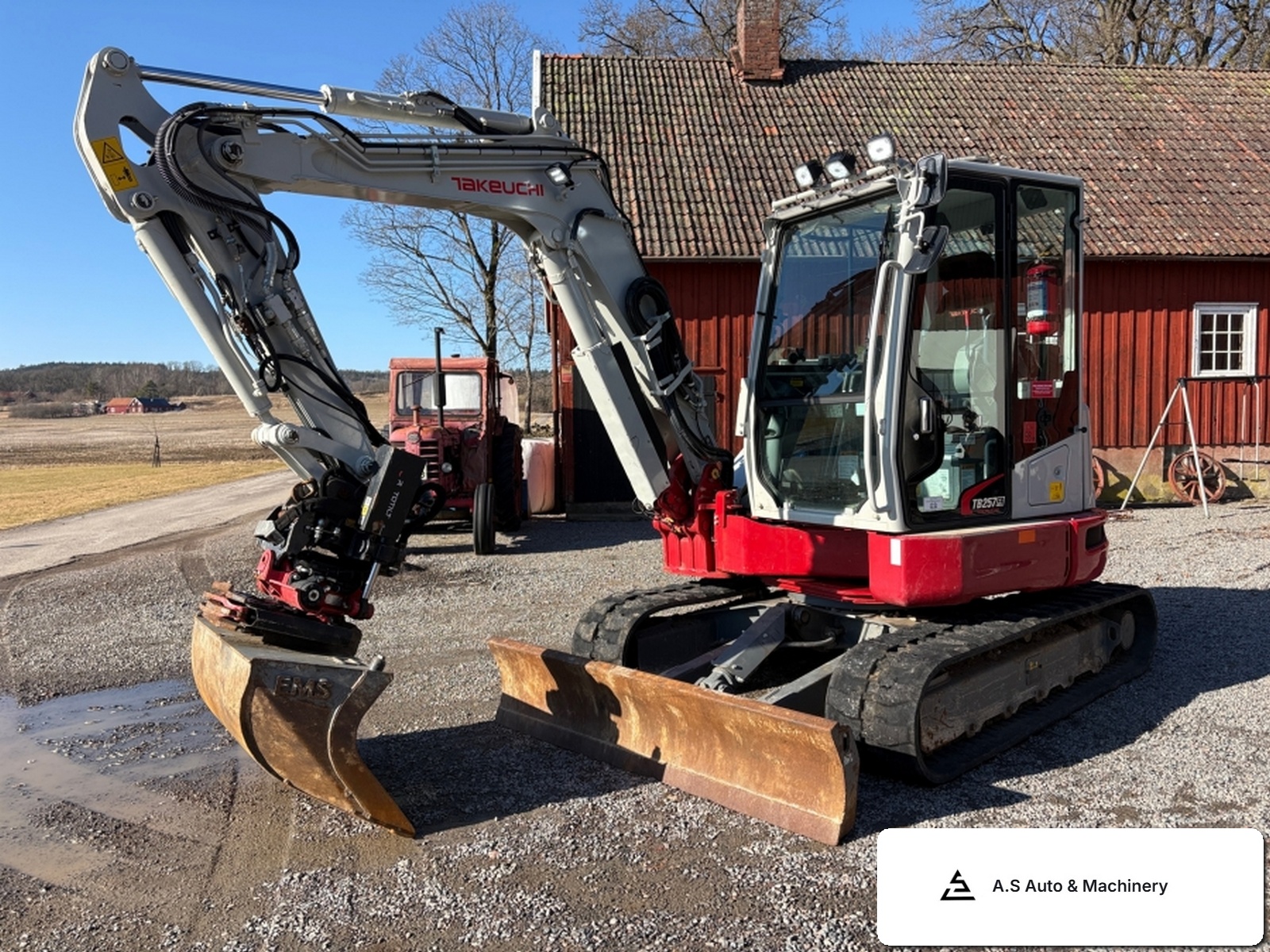 Gebrauchte Takeuchi TB257FR 2022 minibagger zu verkaufen, 2,366h