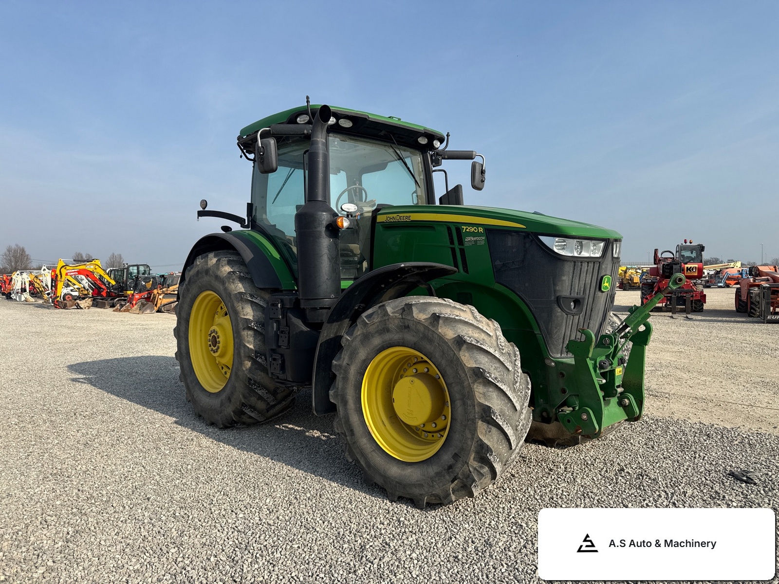 Usado John Deere 7290R 2017 tractores +100cv en venta, 4,100h