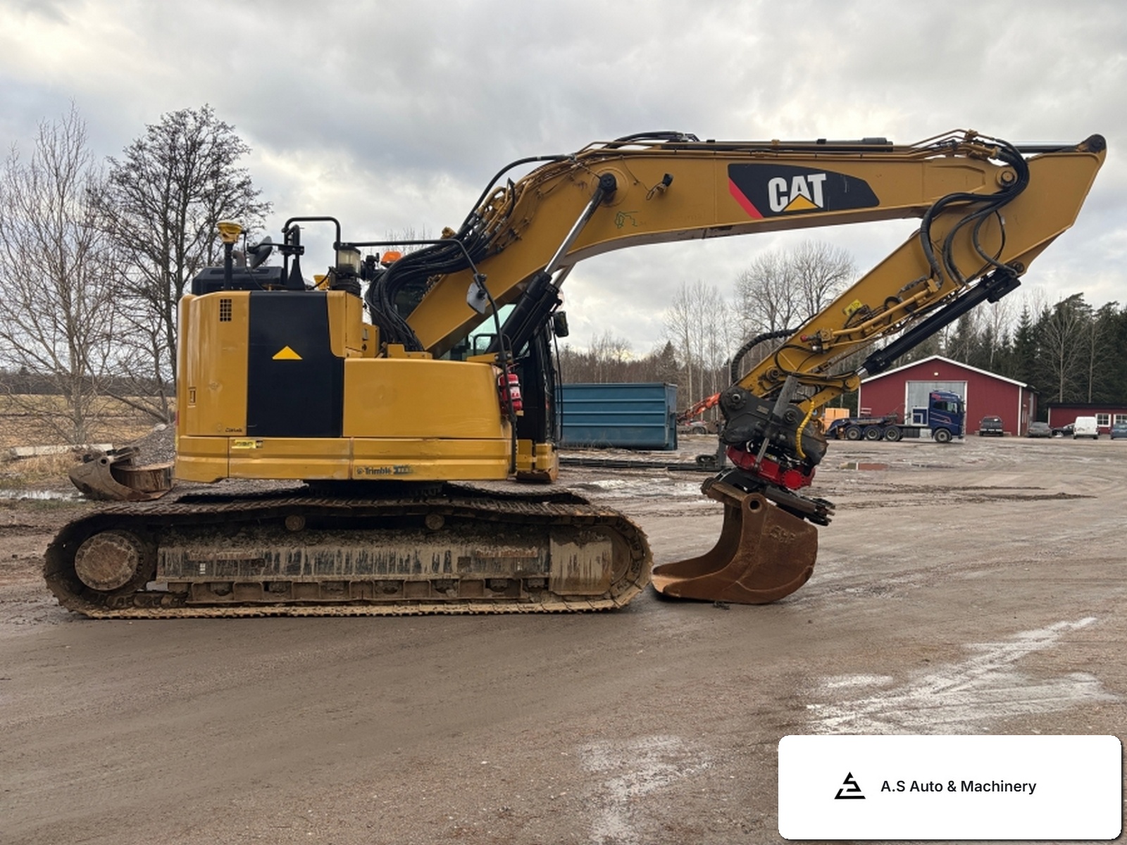 Gebrauchte Caterpillar 325FLCR 2016 kettenbagger zu verkaufen, 8,356h