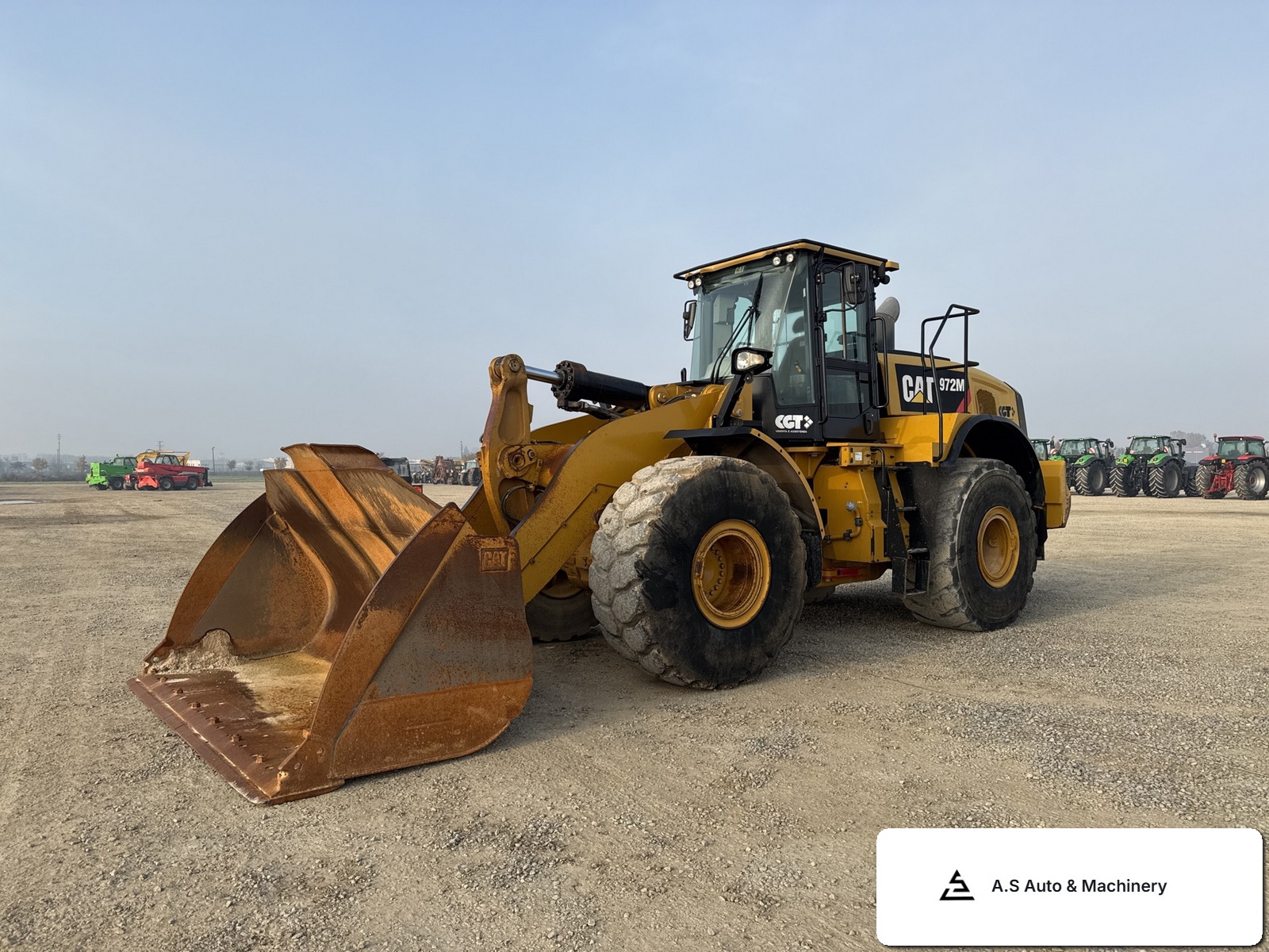 Gebruikt Caterpillar 972M 2016 wheel loaders te koop, 18,860h