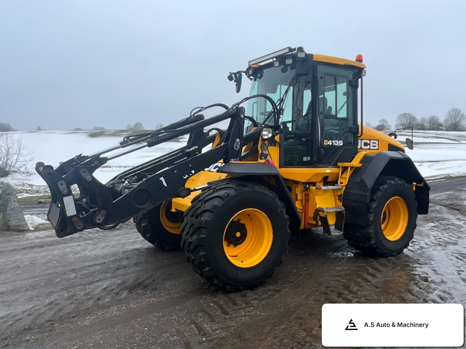 Usato JCB 413S T4F 2017 pale gommate in vendita, 6,349h