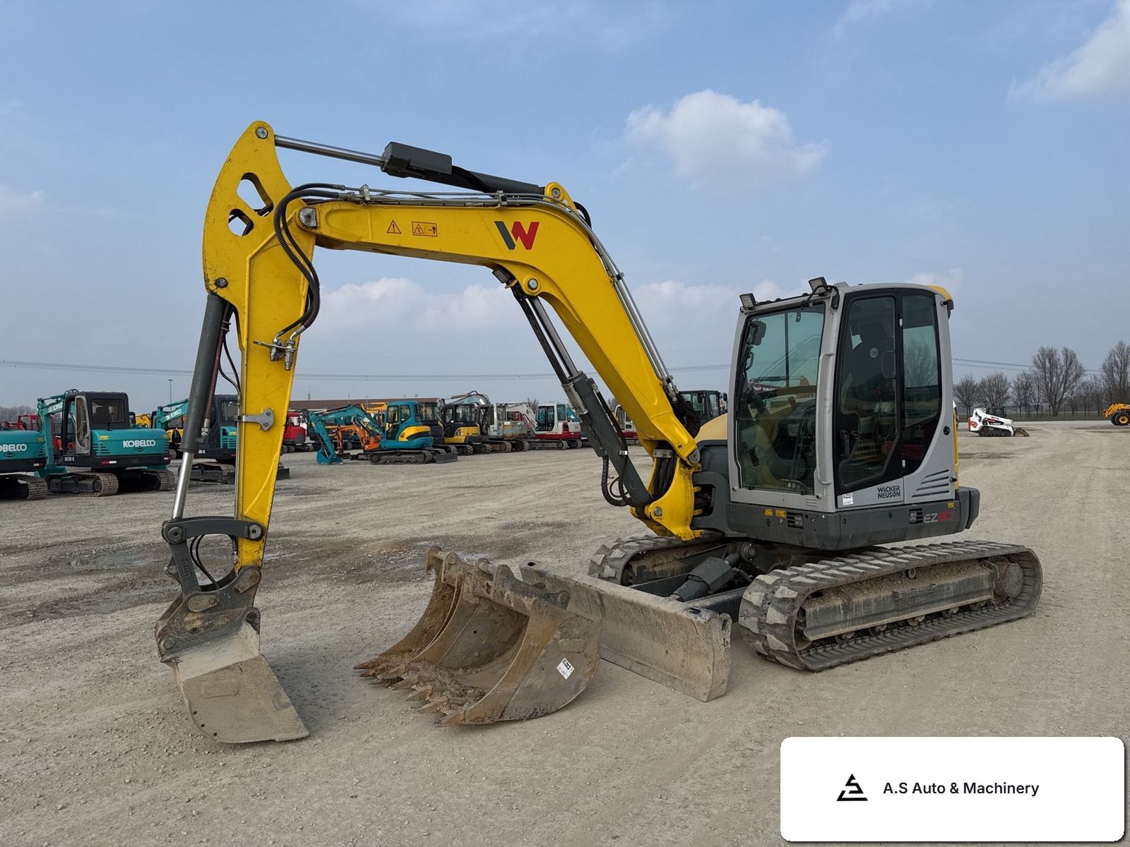 Gebrauchte Wacker Neuson EZ80 2021 kettenbagger zu verkaufen, 2,307h