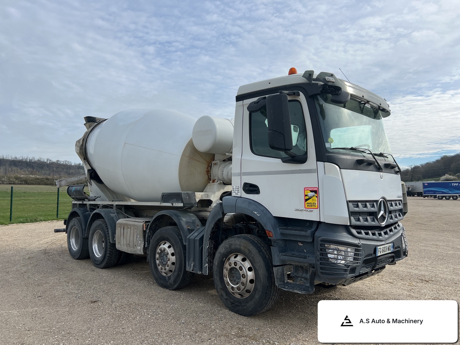 Usado Mercedes-Benz Arocs 3243 2019 otros equipos en venta