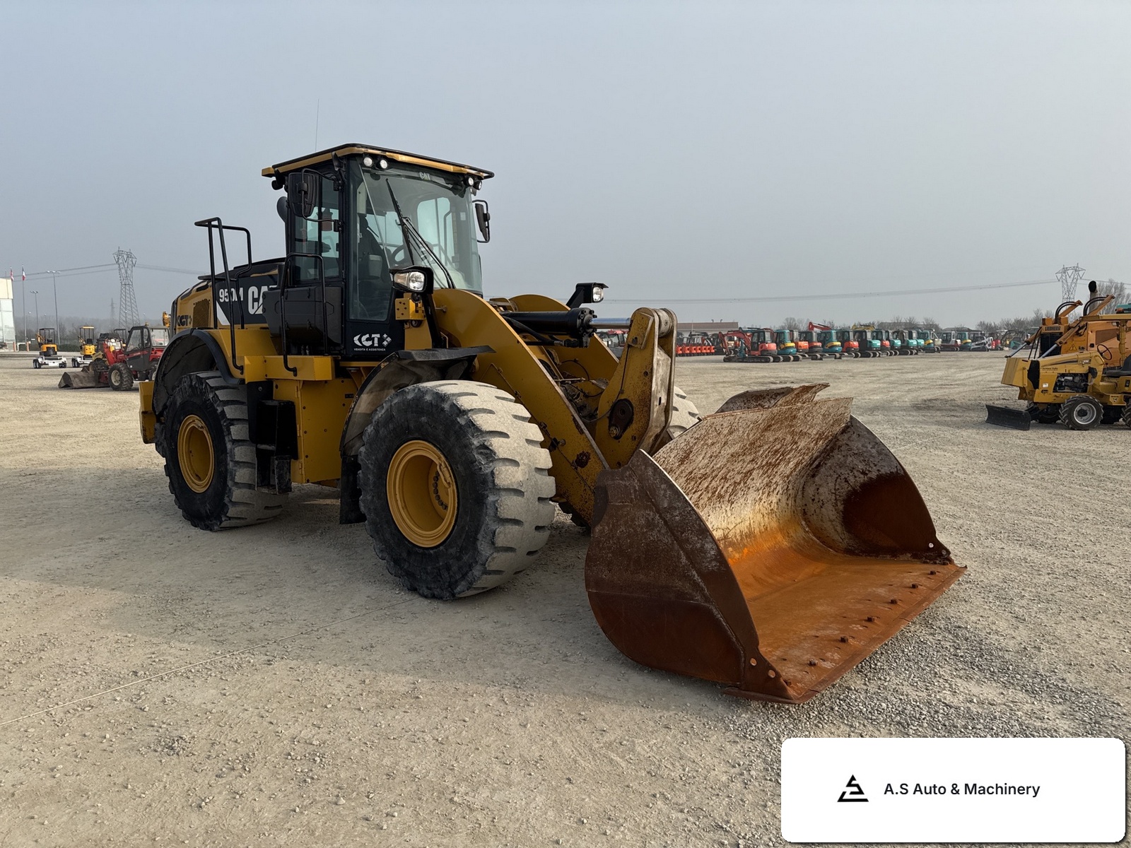 Usato Caterpillar 950 M 2017 pale gommate in vendita, 12,216h